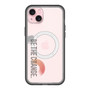 スリムプロテクションプレミアムケース with MagSafe［ オリジナル - ドットオーバーレイ - BE THE CHANGE/A ］