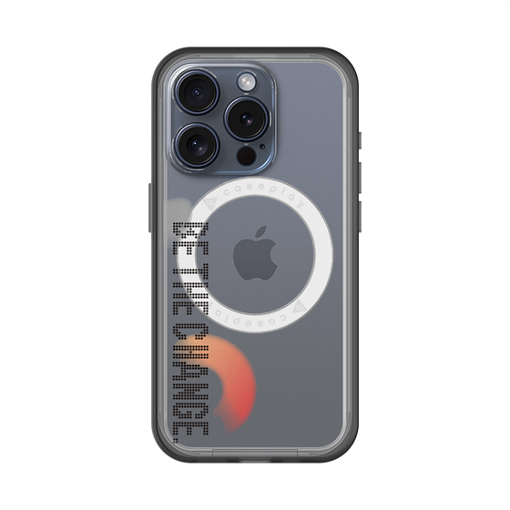 スリムプロテクションプレミアムケース with MagSafe［ オリジナル - ドットオーバーレイ - BE THE CHANGE/A ］