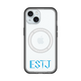 スリムプロテクションプレミアムケース with MagSafe［ オリジナル - ESTJ 幹部 - アルファベット ］