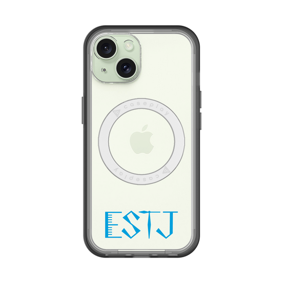 スリムプロテクションプレミアムケース with MagSafe［ オリジナル - ESTJ 幹部 - アルファベット ］