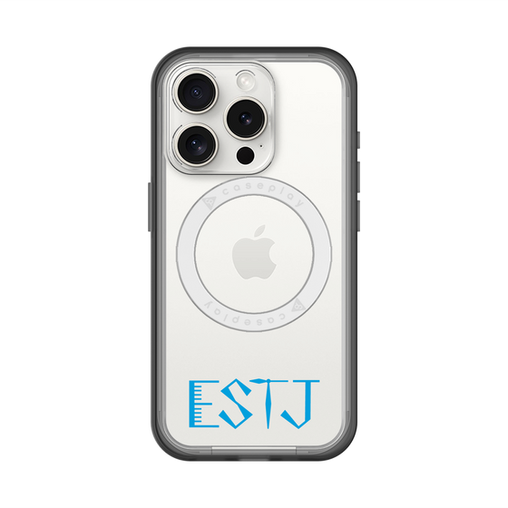 スリムプロテクションプレミアムケース with MagSafe［ オリジナル - ESTJ 幹部 - アルファベット ］