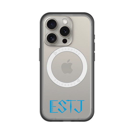 スリムプロテクションプレミアムケース with MagSafe［ オリジナル - ESTJ 幹部 - アルファベット ］