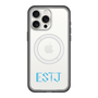 スリムプロテクションプレミアムケース with MagSafe［ オリジナル - ESTJ 幹部 - アルファベット ］