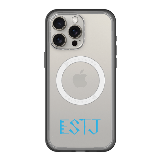 スリムプロテクションプレミアムケース with MagSafe［ オリジナル - ESTJ 幹部 - アルファベット ］