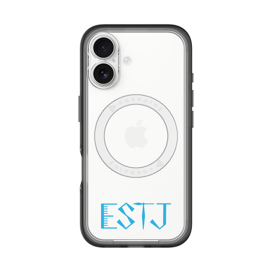 スリムプロテクションプレミアムケース with MagSafe［ オリジナル - ESTJ 幹部 - アルファベット ］