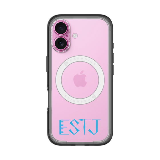 スリムプロテクションプレミアムケース with MagSafe［ オリジナル - ESTJ 幹部 - アルファベット ］