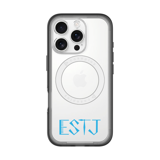 スリムプロテクションプレミアムケース with MagSafe［ オリジナル - ESTJ 幹部 - アルファベット ］