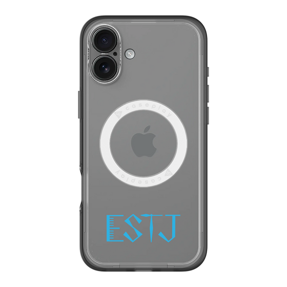 スリムプロテクションプレミアムケース with MagSafe［ オリジナル - ESTJ 幹部 - アルファベット ］