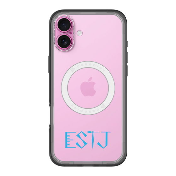 スリムプロテクションプレミアムケース with MagSafe［ オリジナル - ESTJ 幹部 - アルファベット ］