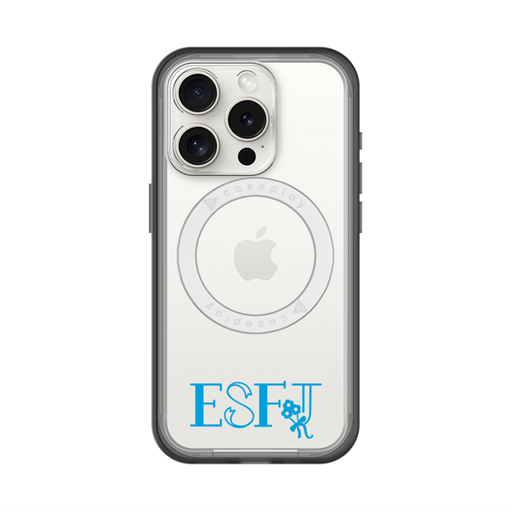スリムプロテクションプレミアムケース with MagSafe［ オリジナル - ESFJ 領事 - アルファベット ］