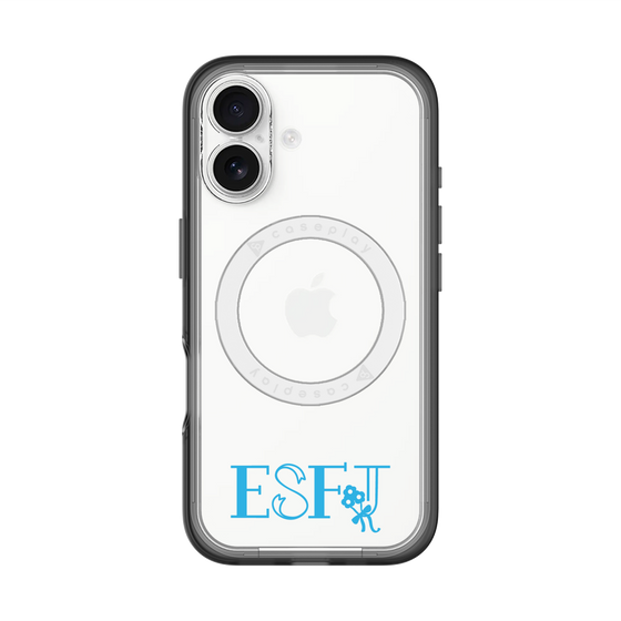 スリムプロテクションプレミアムケース with MagSafe［ オリジナル - ESFJ 領事 - アルファベット ］