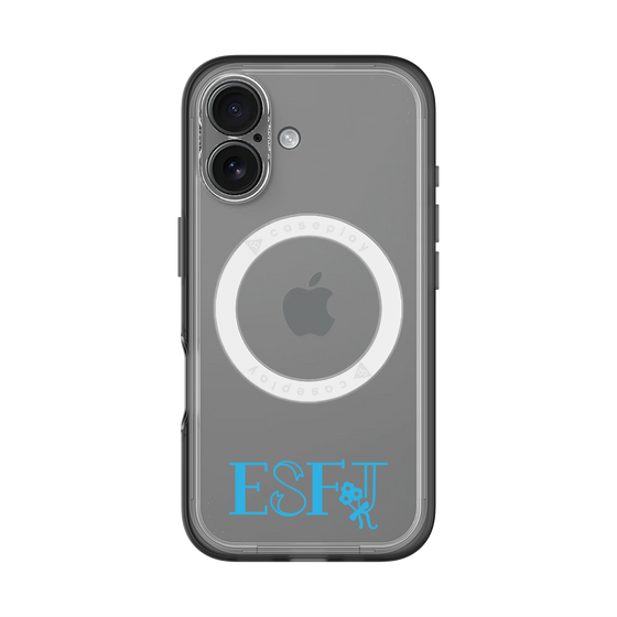 スリムプロテクションプレミアムケース with MagSafe［ オリジナル - ESFJ 領事 - アルファベット ］