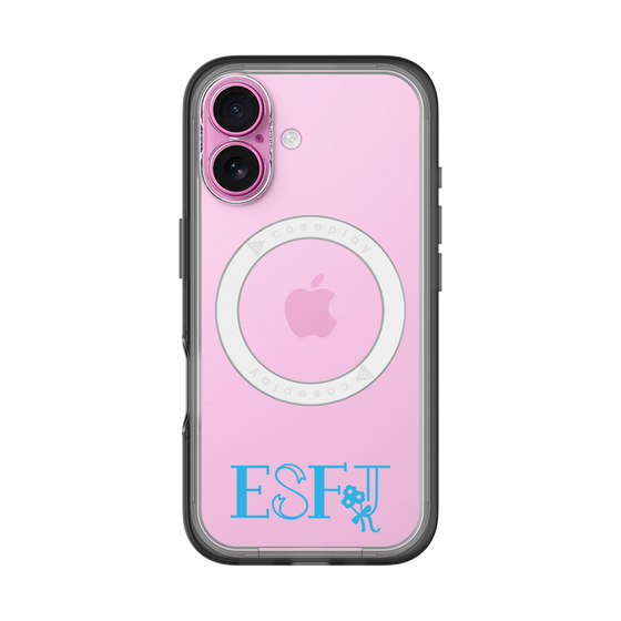 スリムプロテクションプレミアムケース with MagSafe［ オリジナル - ESFJ 領事 - アルファベット ］