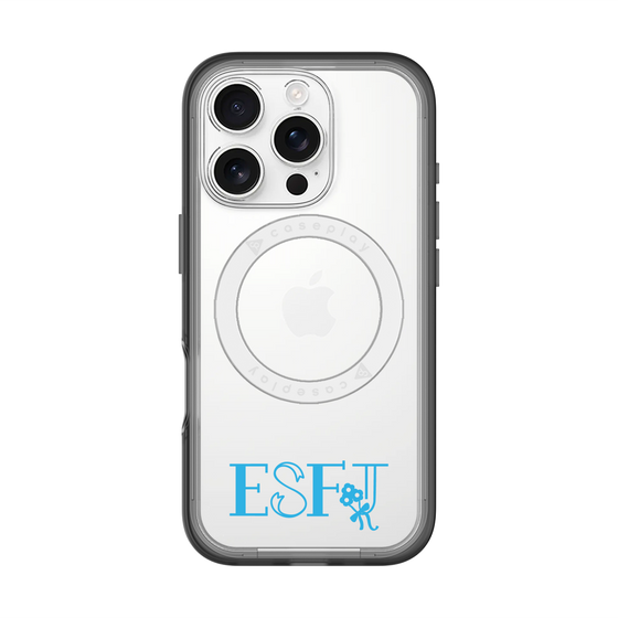 スリムプロテクションプレミアムケース with MagSafe［ オリジナル - ESFJ 領事 - アルファベット ］