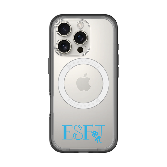 スリムプロテクションプレミアムケース with MagSafe［ オリジナル - ESFJ 領事 - アルファベット ］