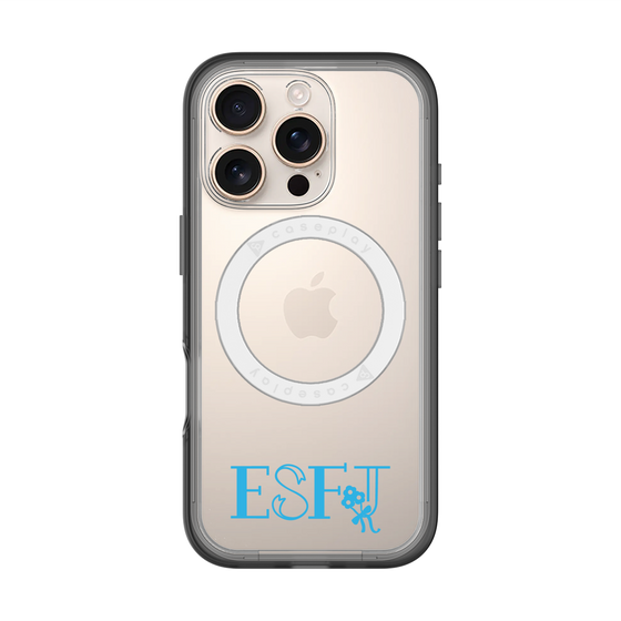 スリムプロテクションプレミアムケース with MagSafe［ オリジナル - ESFJ 領事 - アルファベット ］