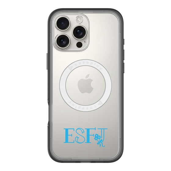 スリムプロテクションプレミアムケース with MagSafe［ オリジナル - ESFJ 領事 - アルファベット ］