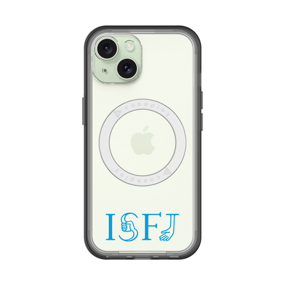 スリムプロテクションプレミアムケース with MagSafe［ オリジナル - ISFJ 擁護者 - アルファベット ］
