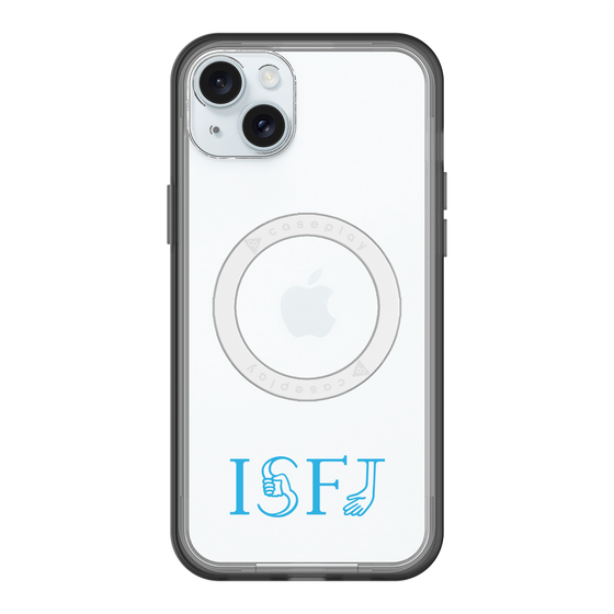 スリムプロテクションプレミアムケース with MagSafe［ オリジナル - ISFJ 擁護者 - アルファベット ］