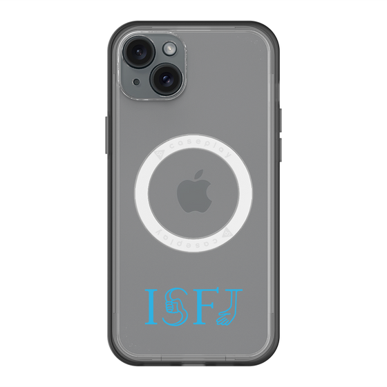 スリムプロテクションプレミアムケース with MagSafe［ オリジナル - ISFJ 擁護者 - アルファベット ］