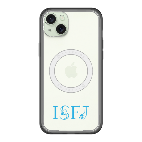 スリムプロテクションプレミアムケース with MagSafe［ オリジナル - ISFJ 擁護者 - アルファベット ］