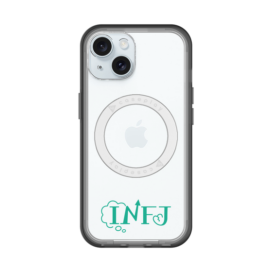 スリムプロテクションプレミアムケース with MagSafe［ オリジナル - INFJ 提唱者 - アルファベット ］