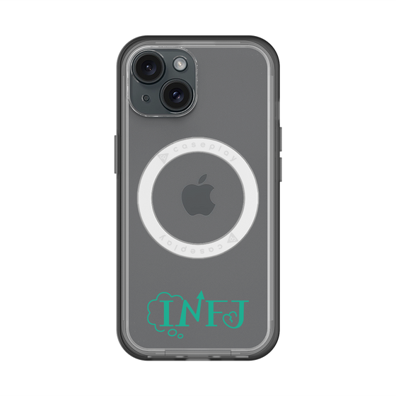 スリムプロテクションプレミアムケース with MagSafe［ オリジナル - INFJ 提唱者 - アルファベット ］