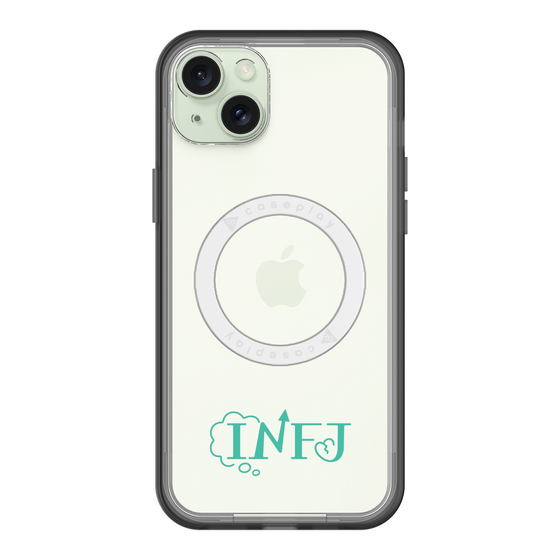 スリムプロテクションプレミアムケース with MagSafe［ オリジナル - INFJ 提唱者 - アルファベット ］