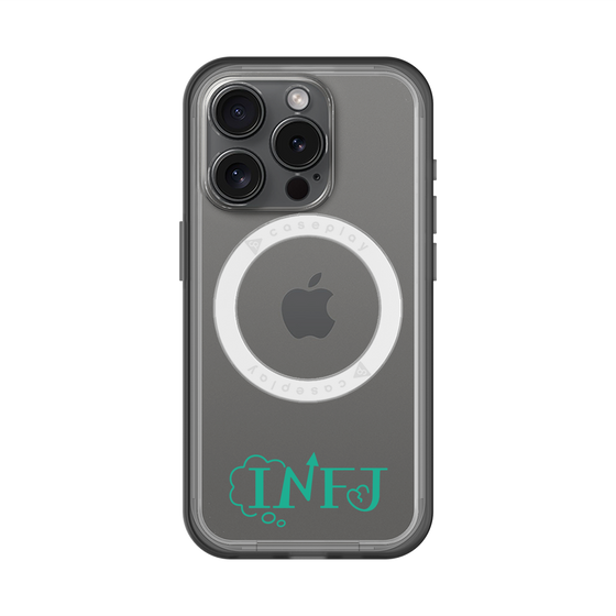 スリムプロテクションプレミアムケース with MagSafe［ オリジナル - INFJ 提唱者 - アルファベット ］