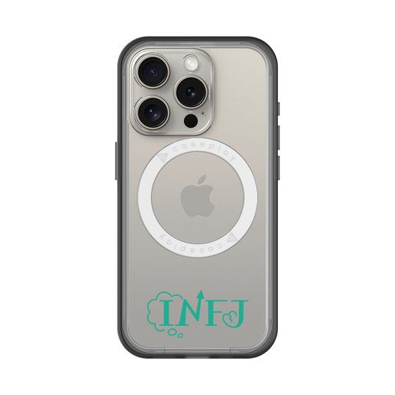 スリムプロテクションプレミアムケース with MagSafe［ オリジナル - INFJ 提唱者 - アルファベット ］