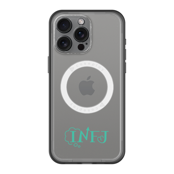スリムプロテクションプレミアムケース with MagSafe［ オリジナル - INFJ 提唱者 - アルファベット ］