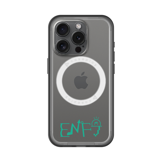 スリムプロテクションプレミアムケース with MagSafe［ オリジナル - ENFJ 主人公 - アルファベット ］