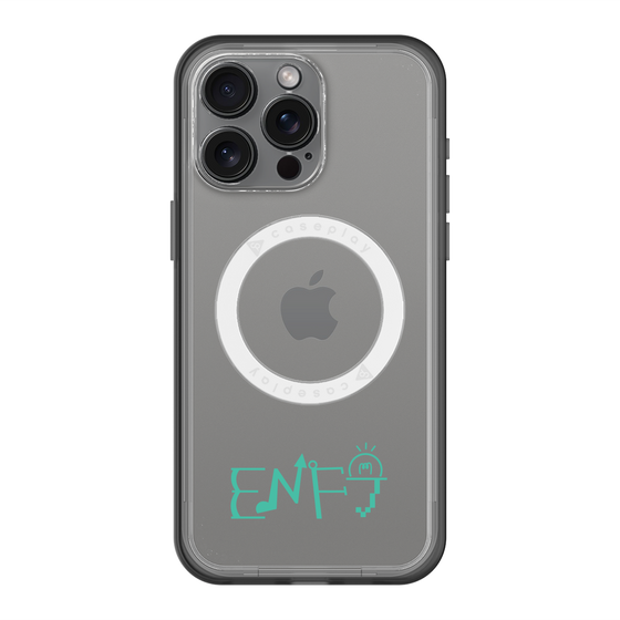 スリムプロテクションプレミアムケース with MagSafe［ オリジナル - ENFJ 主人公 - アルファベット ］