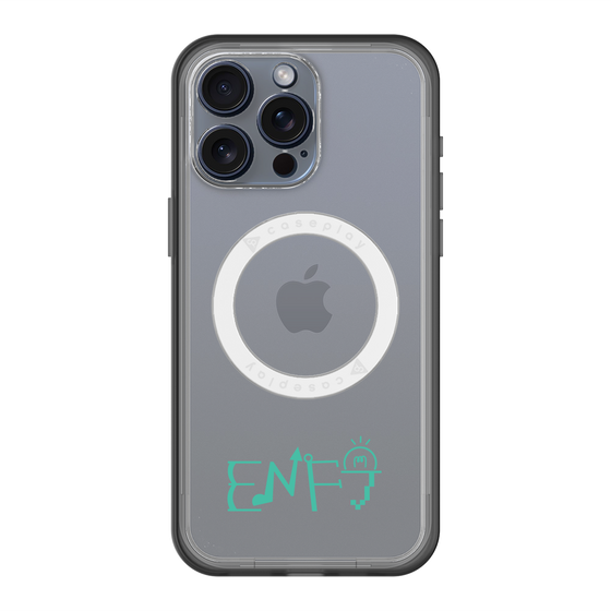 スリムプロテクションプレミアムケース with MagSafe［ オリジナル - ENFJ 主人公 - アルファベット ］