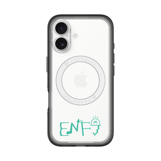スリムプロテクションプレミアムケース with MagSafe［ オリジナル - ENFJ 主人公 - アルファベット ］