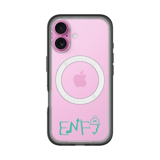 スリムプロテクションプレミアムケース with MagSafe［ オリジナル - ENFJ 主人公 - アルファベット ］