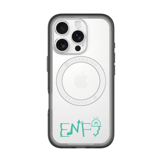 スリムプロテクションプレミアムケース with MagSafe［ オリジナル - ENFJ 主人公 - アルファベット ］
