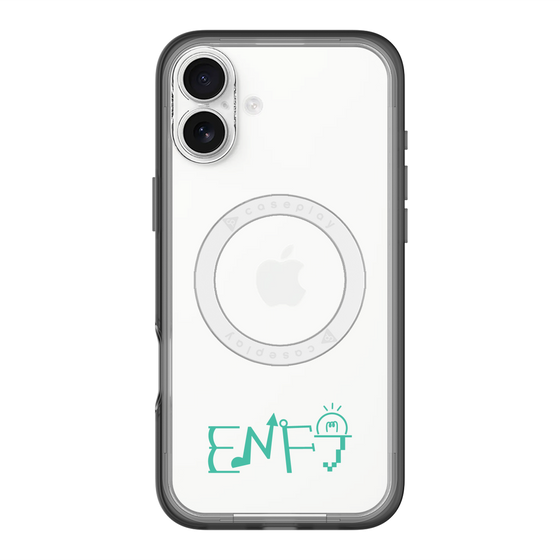 スリムプロテクションプレミアムケース with MagSafe［ オリジナル - ENFJ 主人公 - アルファベット ］