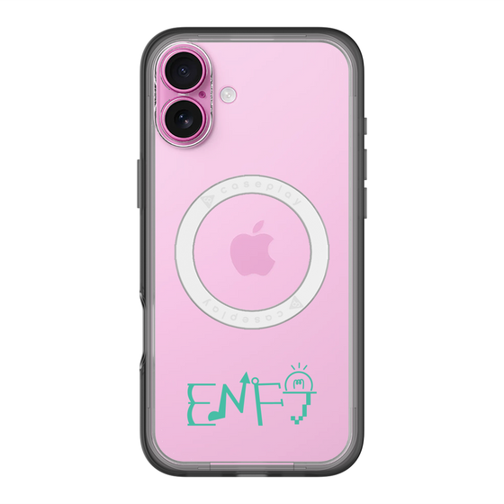 スリムプロテクションプレミアムケース with MagSafe［ オリジナル - ENFJ 主人公 - アルファベット ］