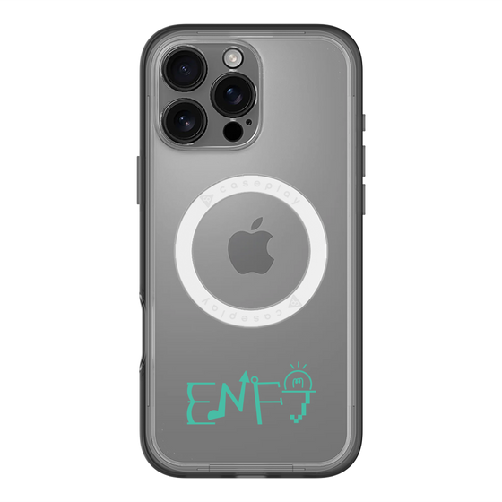 スリムプロテクションプレミアムケース with MagSafe［ オリジナル - ENFJ 主人公 - アルファベット ］