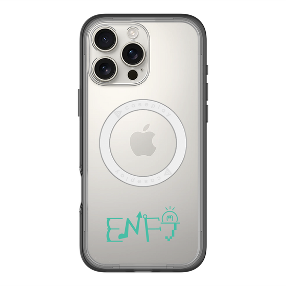 スリムプロテクションプレミアムケース with MagSafe［ オリジナル - ENFJ 主人公 - アルファベット ］
