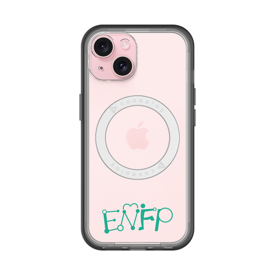 スリムプロテクションプレミアムケース with MagSafe［ オリジナル - ENFP 運動家 - アルファベット ］