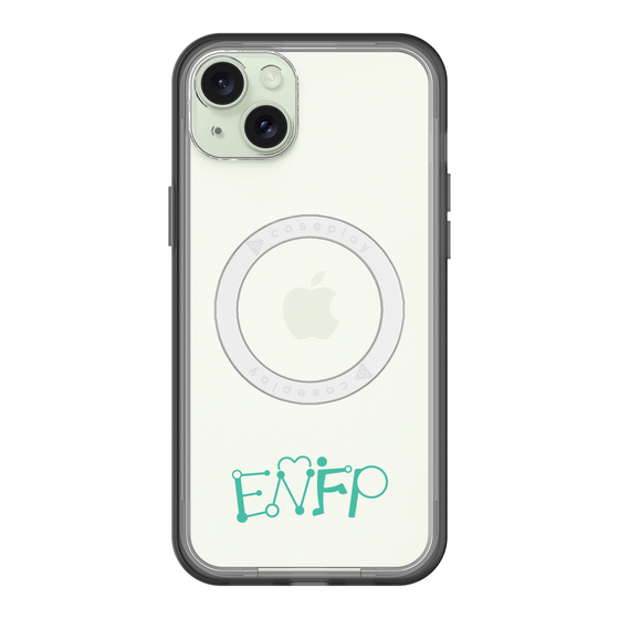 スリムプロテクションプレミアムケース with MagSafe［ オリジナル - ENFP 運動家 - アルファベット ］