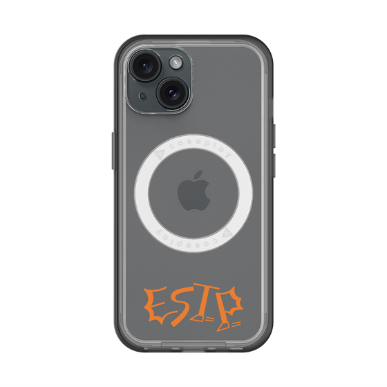 スリムプロテクションプレミアムケース with MagSafe［ オリジナル - ESTP 起業家 - アルファベット ］