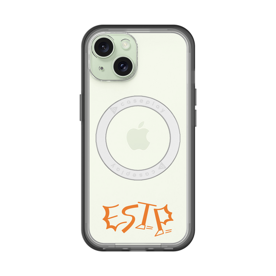 スリムプロテクションプレミアムケース with MagSafe［ オリジナル - ESTP 起業家 - アルファベット ］