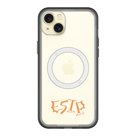 スリムプロテクションプレミアムケース with MagSafe［ オリジナル - ESTP 起業家 - アルファベット ］