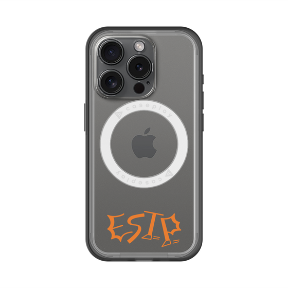 スリムプロテクションプレミアムケース with MagSafe［ オリジナル - ESTP 起業家 - アルファベット ］