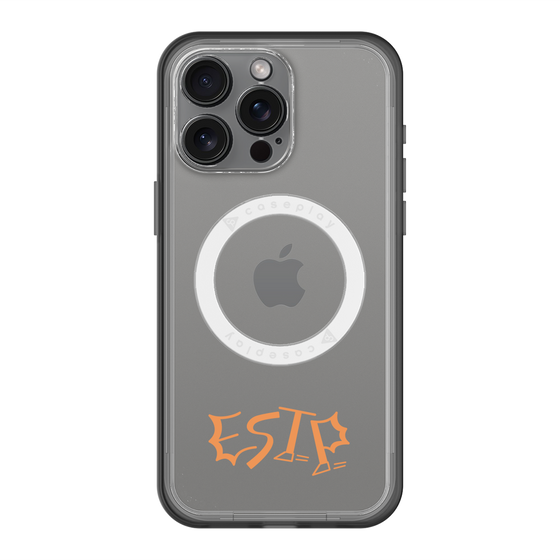スリムプロテクションプレミアムケース with MagSafe［ オリジナル - ESTP 起業家 - アルファベット ］