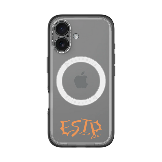 スリムプロテクションプレミアムケース with MagSafe［ オリジナル - ESTP 起業家 - アルファベット ］