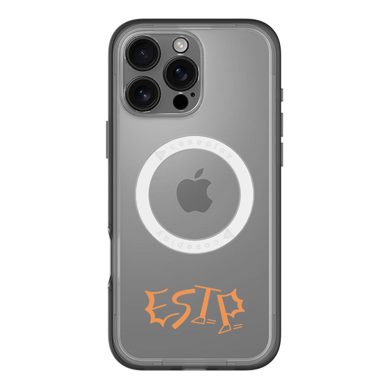 スリムプロテクションプレミアムケース with MagSafe［ オリジナル - ESTP 起業家 - アルファベット ］